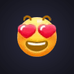 Heart Eyes Smiling Emoji