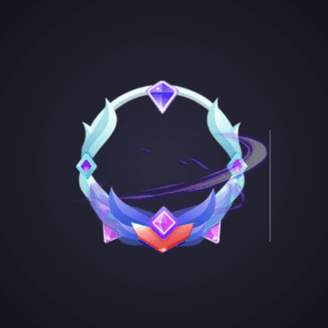 Iridescent Gem Frame