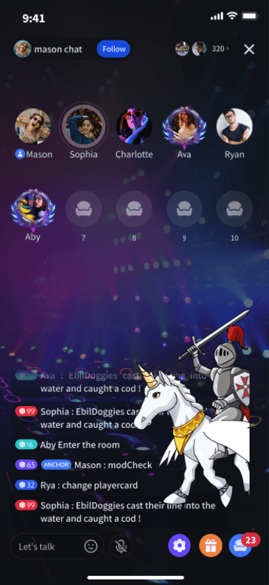 Knight Unicorn Sticker