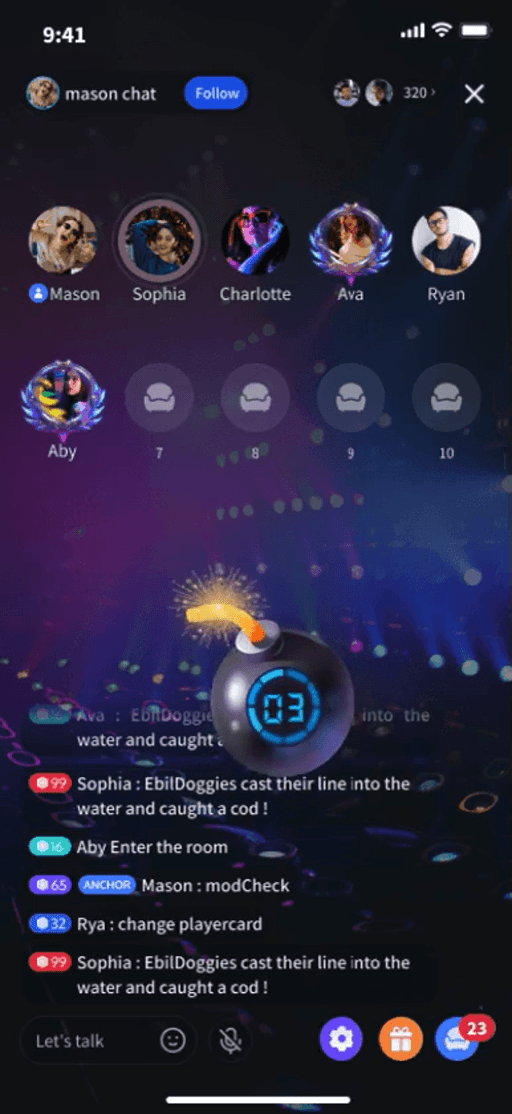 Countdown Bomb Explosion