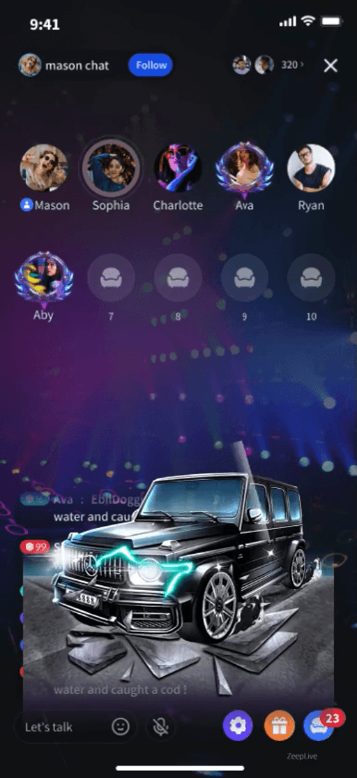 Black Luxury SUV