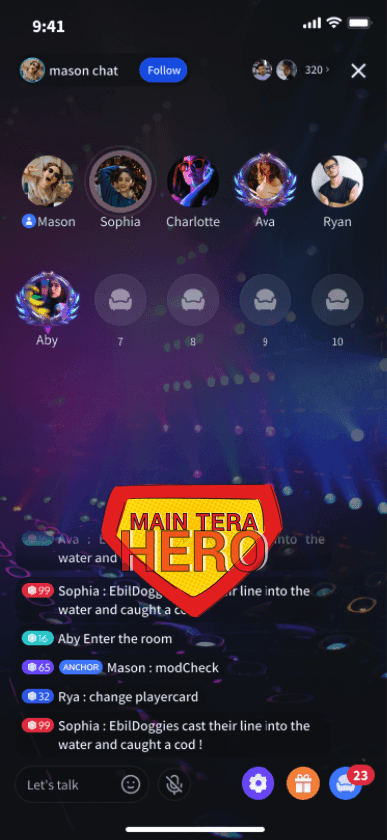 Main Tera Hero Badge
