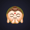 Namaste Emoji Face