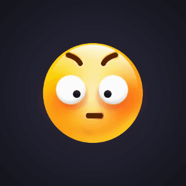 Nervous Zipped Mouth Emoji