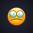 Perplexed Yellow Emoji