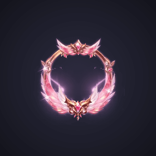Pink Gem Wing Frame