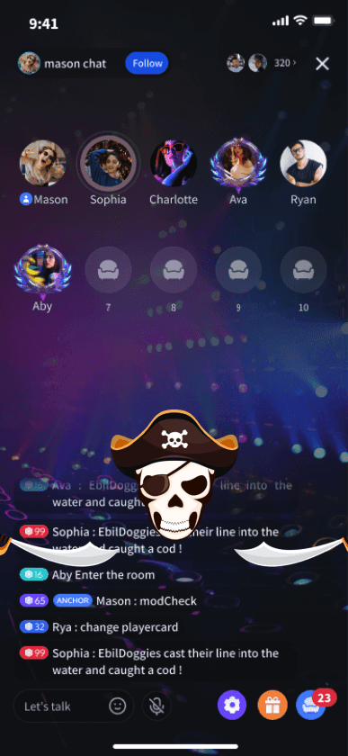 Pirate Skull Emote