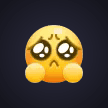 Pleading Shiny Eyes Emoji