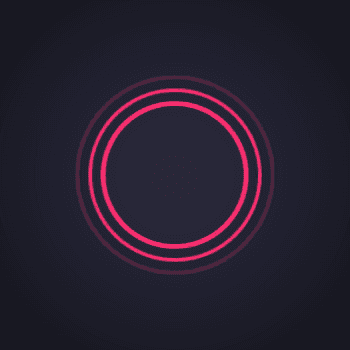 Pulsing Pink Neon Frame