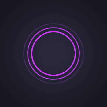 Pulsing Violet Ring Frame