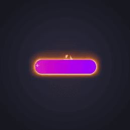 Purple Glow Level Badge