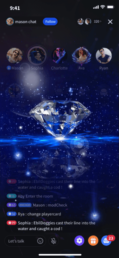 Radiant Crystal Diamond