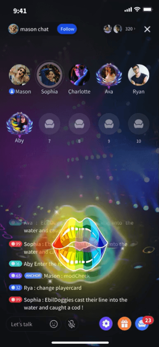 Rainbow Kiss Gift