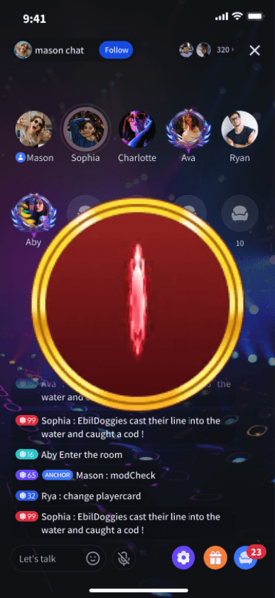 Red Gem Sparkle
