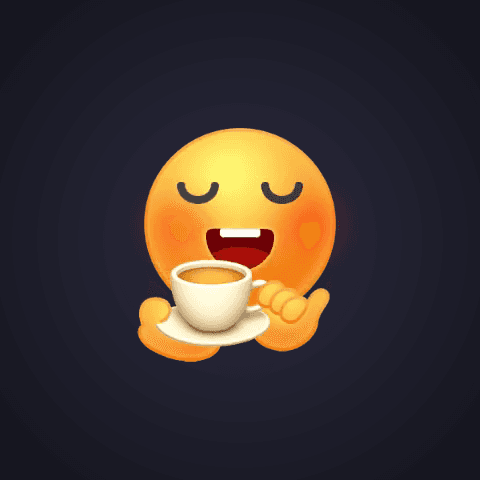 Relaxed Tea Smile