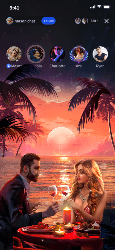 Romantic Sunset Moments
