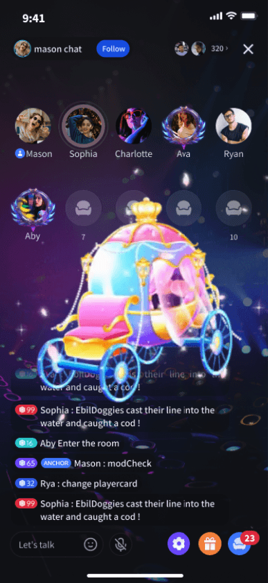 Royal Pink Carriage