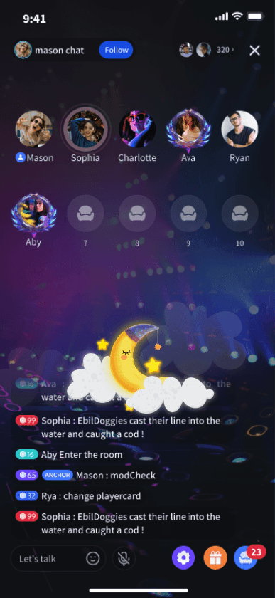 Sleeping Moon Gift