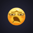 Sleepy Yellow Emoji