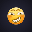 Sly Grin Emoji