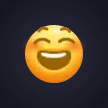 Smiling Emoji With Closed Eyes