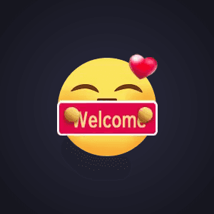 Smiling Welcome Emoji