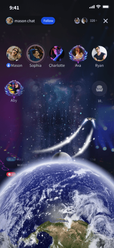Cosmic Astronaut Duo