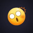 Surprised Yellow Emoji