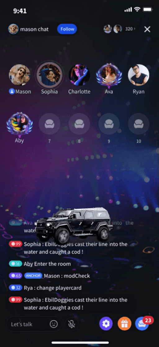 Black Armored SUV