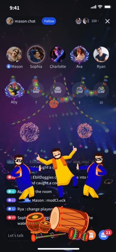 Virtual Bhangra Dance