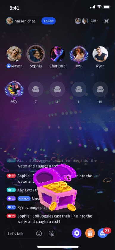 Purple Treasure Chest