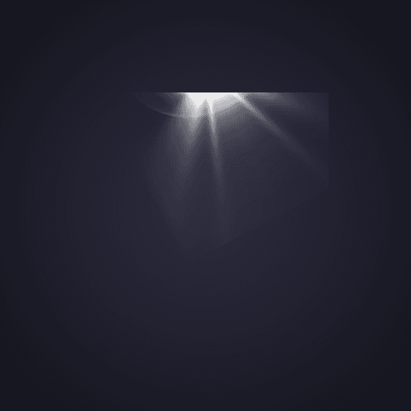 White Spotlight Rays