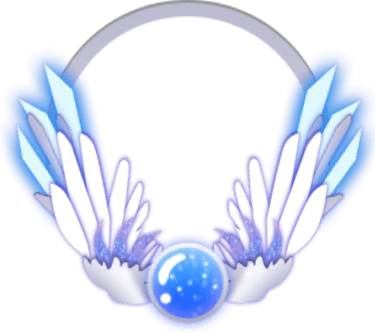 Winged Orb Necklace Frame