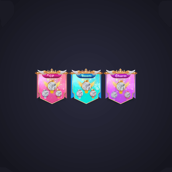 Winged Silver Medals