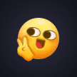 Winking Peace Emoji