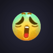 Yawning Face Emoji