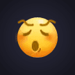 Yawning Tired Emoji